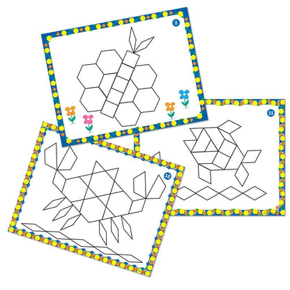 Learning Resources Pattern Block Design Cards - ABC School Supplies