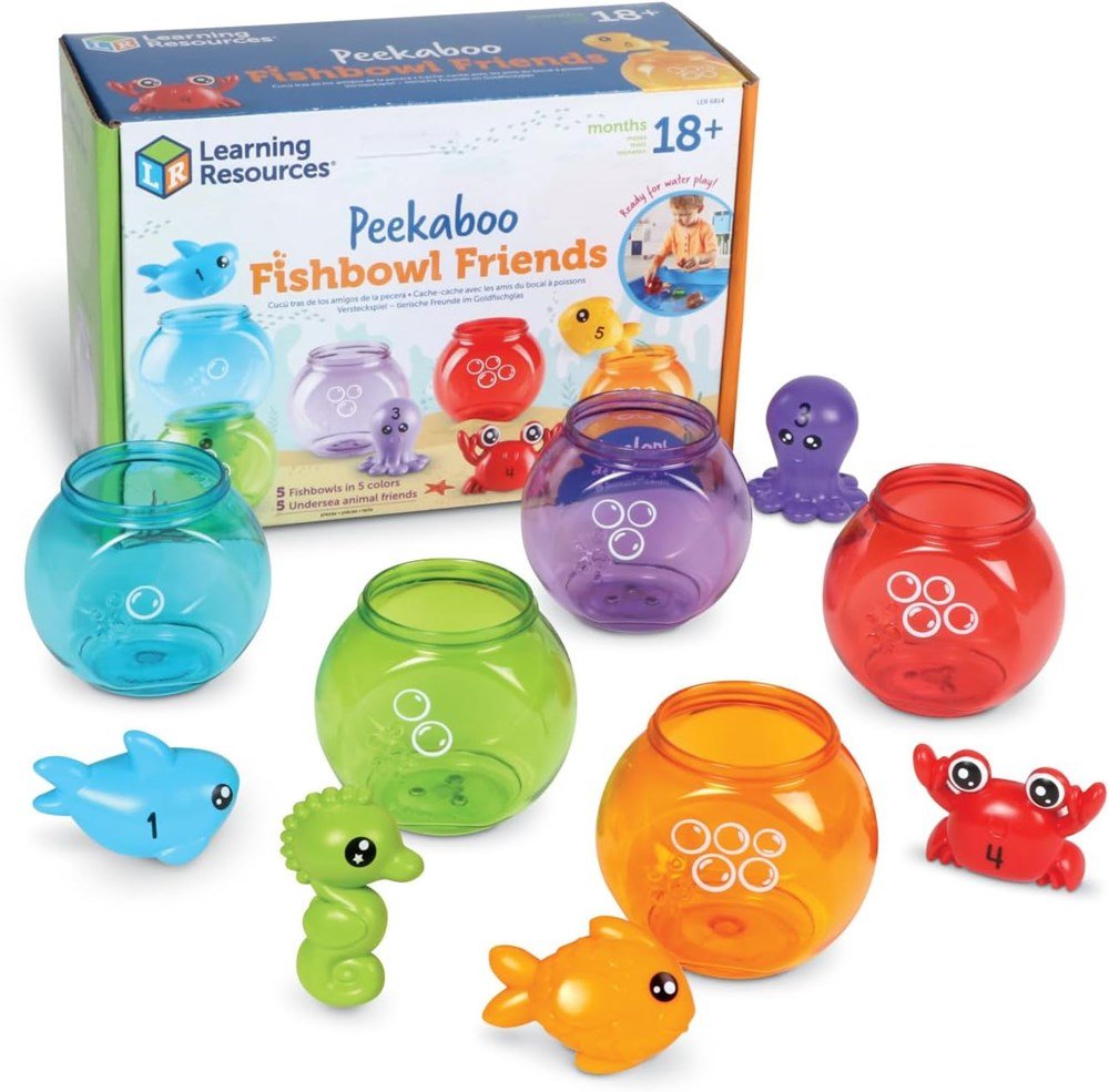 Learning Resources Peekaboo Fishbowl Friends - ABC School Supplies