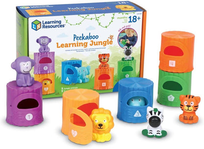 Learning Resources Peekaboo Learning Jungle - ABC School Supplies