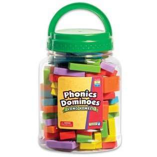 Learning Resources Phonics Dominoes Long Vowels - ABC School Supplies