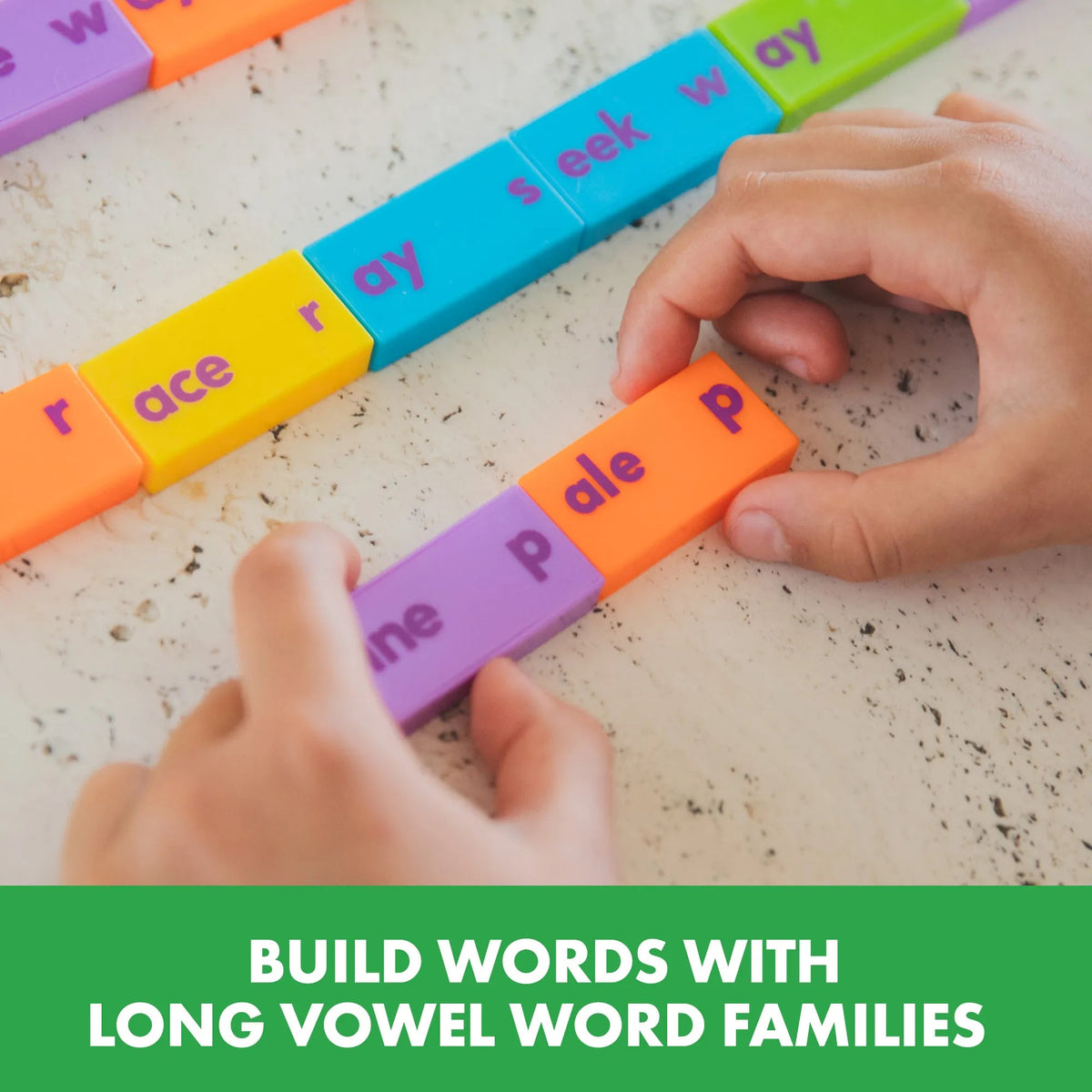 Learning Resources Phonics Dominoes Long Vowels - ABC School Supplies