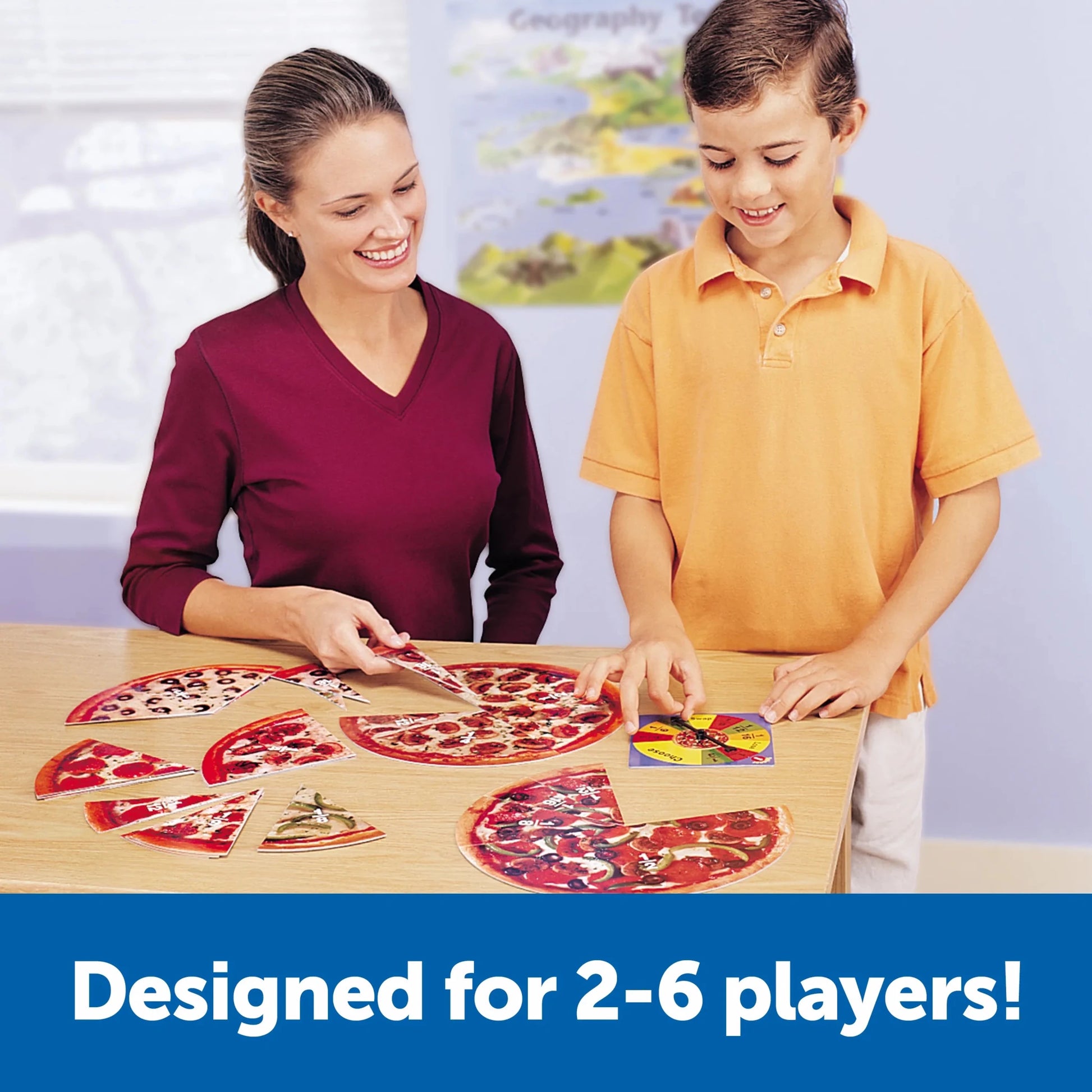 Learning Resources Pizza Fraction Fun™ Game - ABC School Supplies