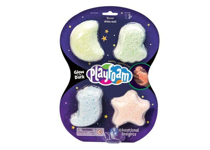 Learning Resources Playfoam® Glow In The Dark (4 Pack) - ABC School Supplies