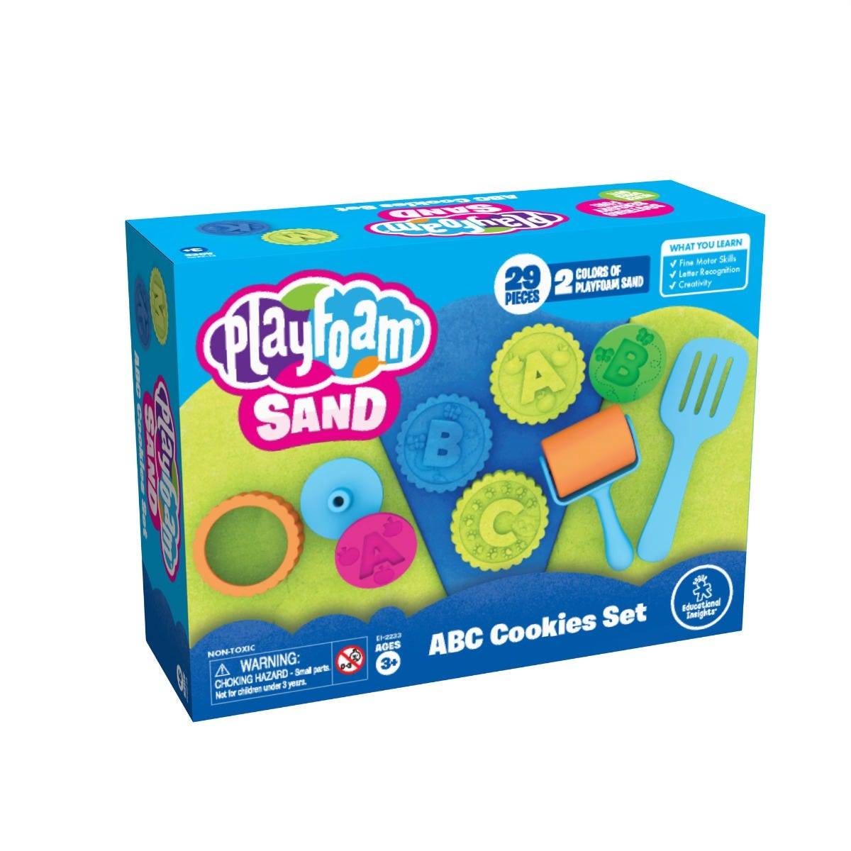Learning Resources Playfoam® Sand Abc Cookies Set - ABC School Supplies
