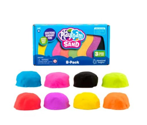 Learning Resources Playfoam® Sand Pack of 8 - ABC School Supplies