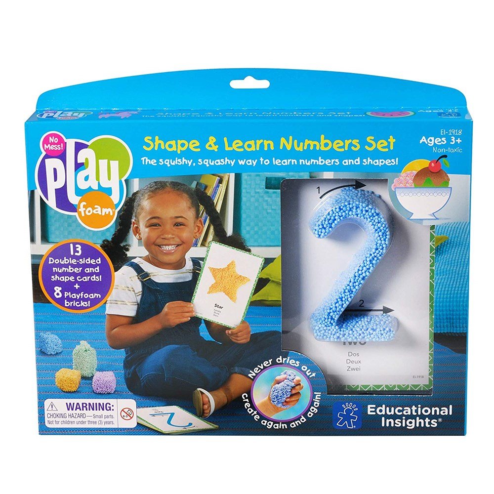 Learning Resources Playfoam® Shape & Learn Numbers Set - ABC School Supplies