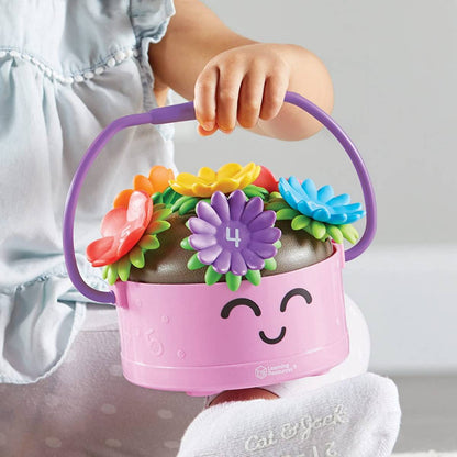 Learning Resources Poppy The Count & Stack Flower Pot™ - ABC School Supplies