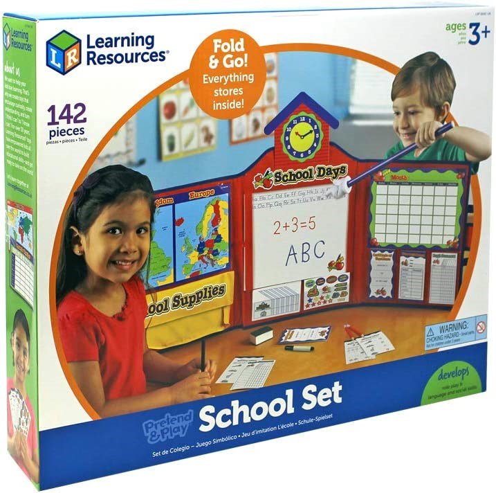 Learning Resources Pretend & Play® Original School Set - ABC School Supplies