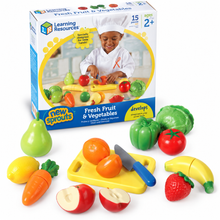**Learning Resources Pretend & Play Sliceable Fruits & Veggies - ABC School Supplies