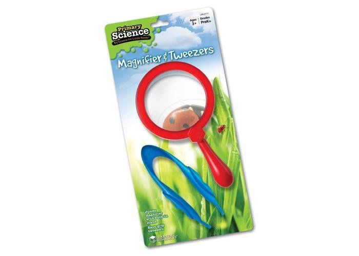 Learning Resources Primary Science® Magnifier & Tweezers - ABC School Supplies