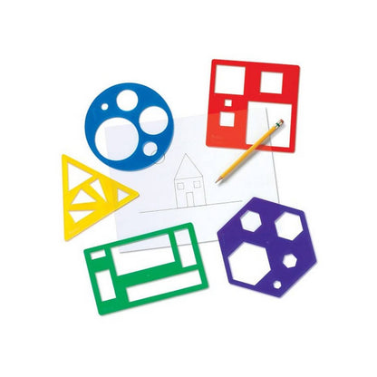 Learning Resources Primary Shapes Template Set - ABC School Supplies