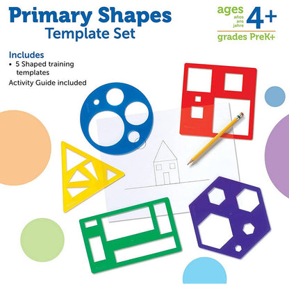 Learning Resources Primary Shapes Template Set - ABC School Supplies