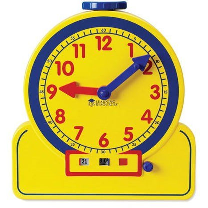 Learning Resources Primary Time Teacher Clock - Analogue & Digital Time Teacher - ABC School Supplies