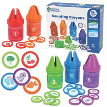 Learning Resources Rainbow Counting Crayons - ABC School Supplies