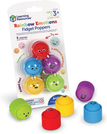 Learning Resources Rainbow Emotion Fidget Poppers - ABC School Supplies