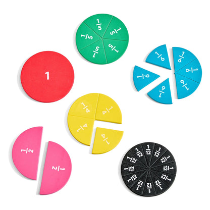 Learning Resources Rainbow Fraction Magnetic Starter Set - ABC School Supplies