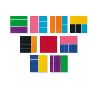 Learning Resources Rainbow Fraction® Squares - ABC School Supplies