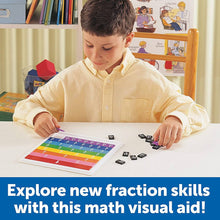 Learning Resources Rainbow Fraction® Tiles With Tray - ABC School Supplies