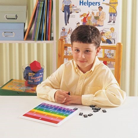 Learning Resources Rainbow Fraction® Tiles With Tray - ABC School Supplies