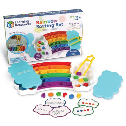 Learning Resources Rainbow Sorting Tray (Single) - ABC School Supplies