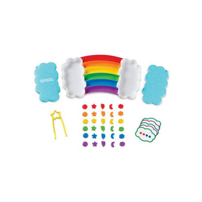 Learning Resources Rainbow Sorting Trays Classroom Edition (Set Of 4) - ABC School Supplies