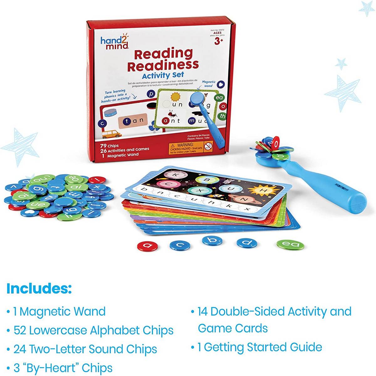 **Learning Resources Reading Readiness Activity Set - ABC School Supplies