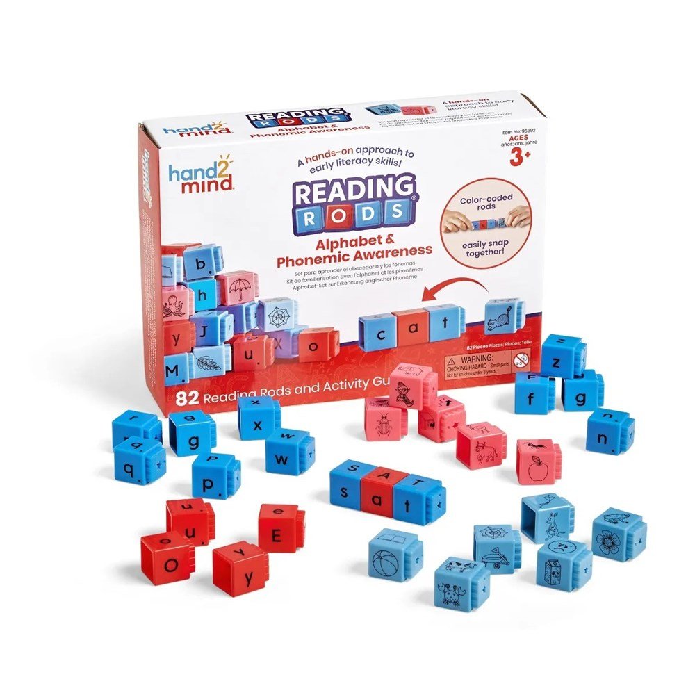 Learning Resources Reading Rods® Alphabet & Phonemic Awareness - ABC School Supplies
