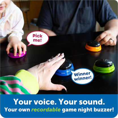 Learning Resources Recordable Answer Buzzers (Set of 4) - ABC School Supplies