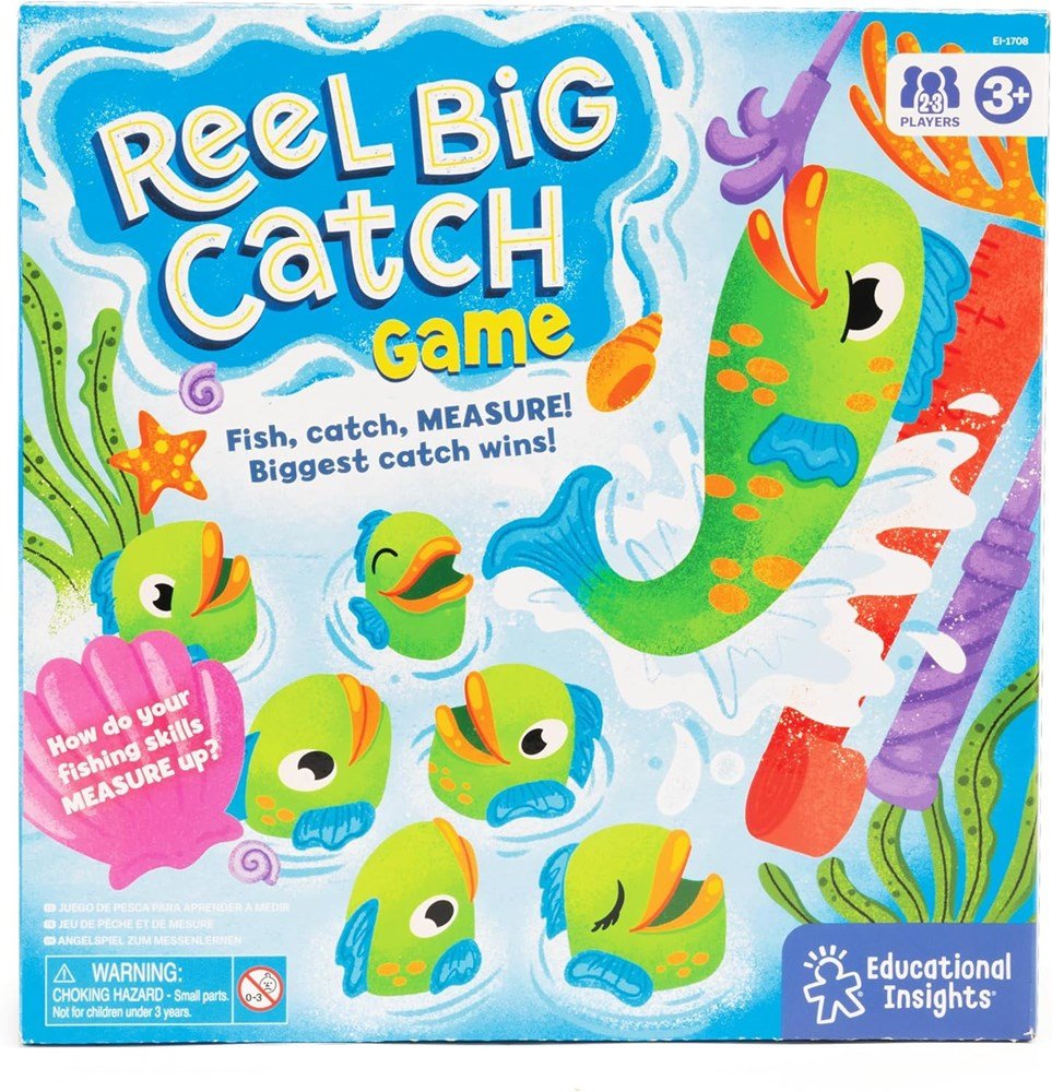 Learning Resources Reel Big Catch Game  - ABC School Supplies