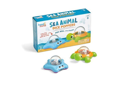 Learning Resources Sea Animal Dice Poppers  - ABC School Supplies