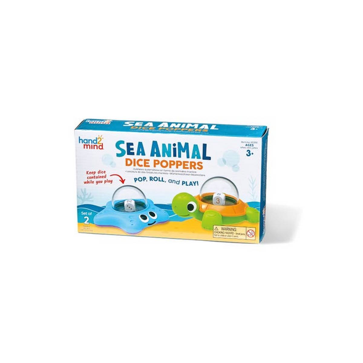 Learning Resources Sea Animal Dice Poppers  - ABC School Supplies