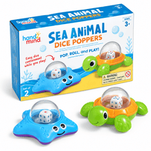 Learning Resources Sea Animal Dice Poppers  - ABC School Supplies