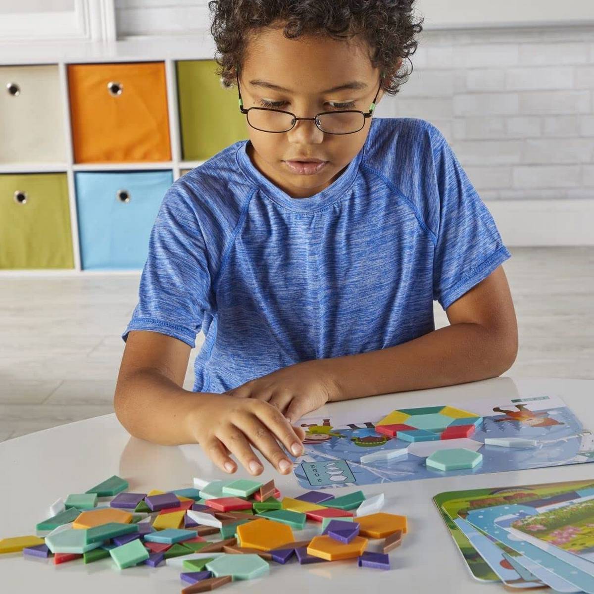 **Learning Resources Seasons & Weather Pattern Block Puzzle Set - ABC School Supplies