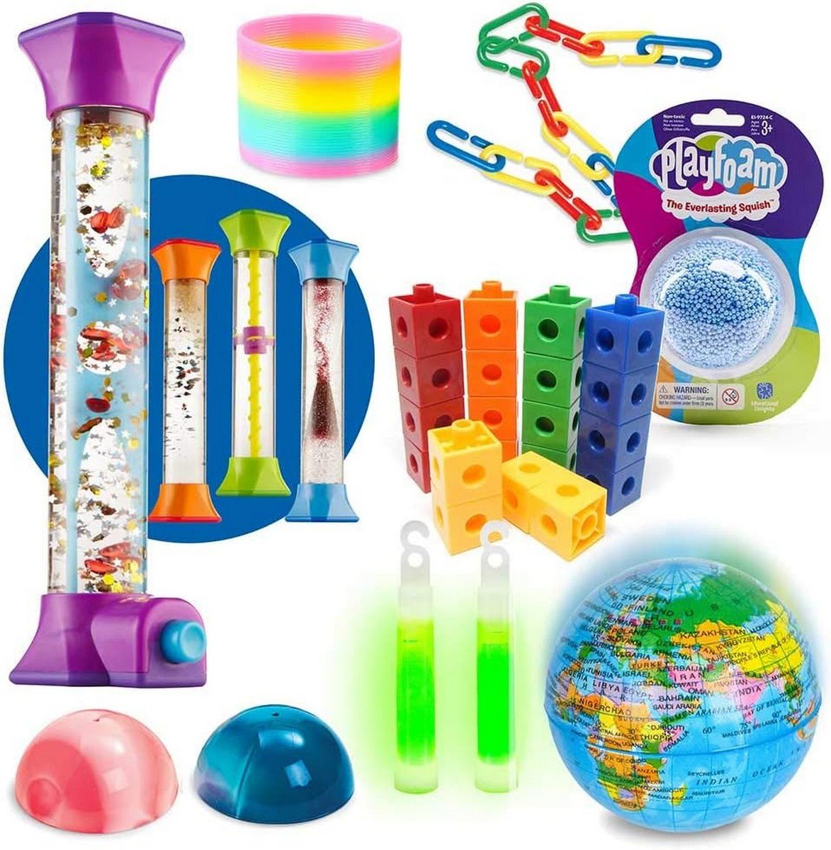 Learning Resources Sensory Fidget Toy Kit - ABC School Supplies