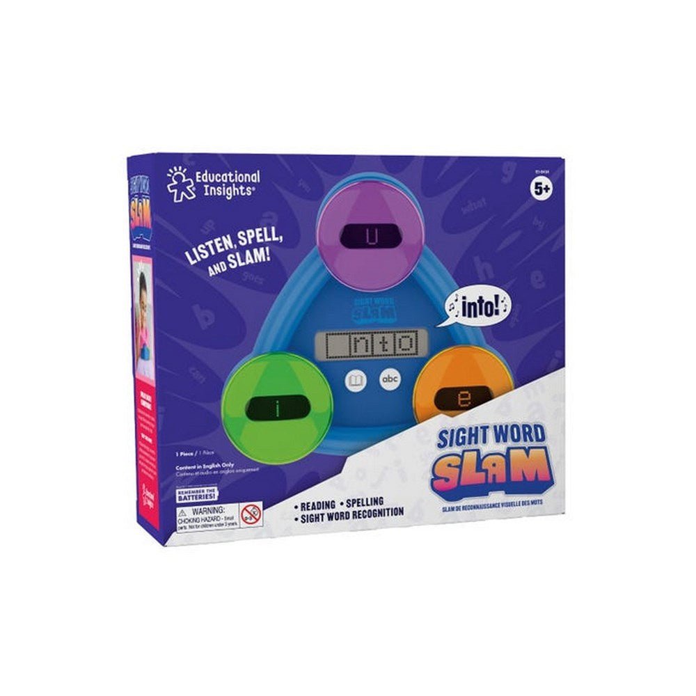 Learning Resources Sight Word Slam Electronic Handheld Game - ABC School Supplies