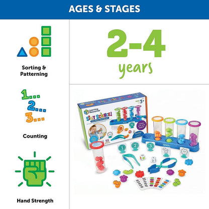 Learning Resources Silly Science Fine Motor Sorting Set - ABC School Supplies
