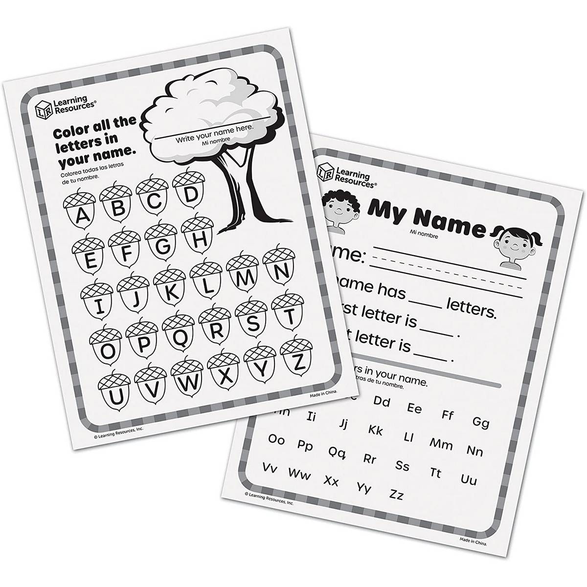 Learning Resources Skill Builders! Alphabet & Letter Sounds Activity Set - ABC School Supplies