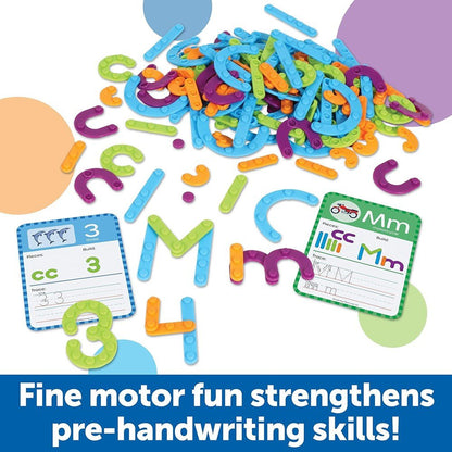 Learning Resources Skill Builders! Letter & Number Maker Classroom Set - ABC School Supplies