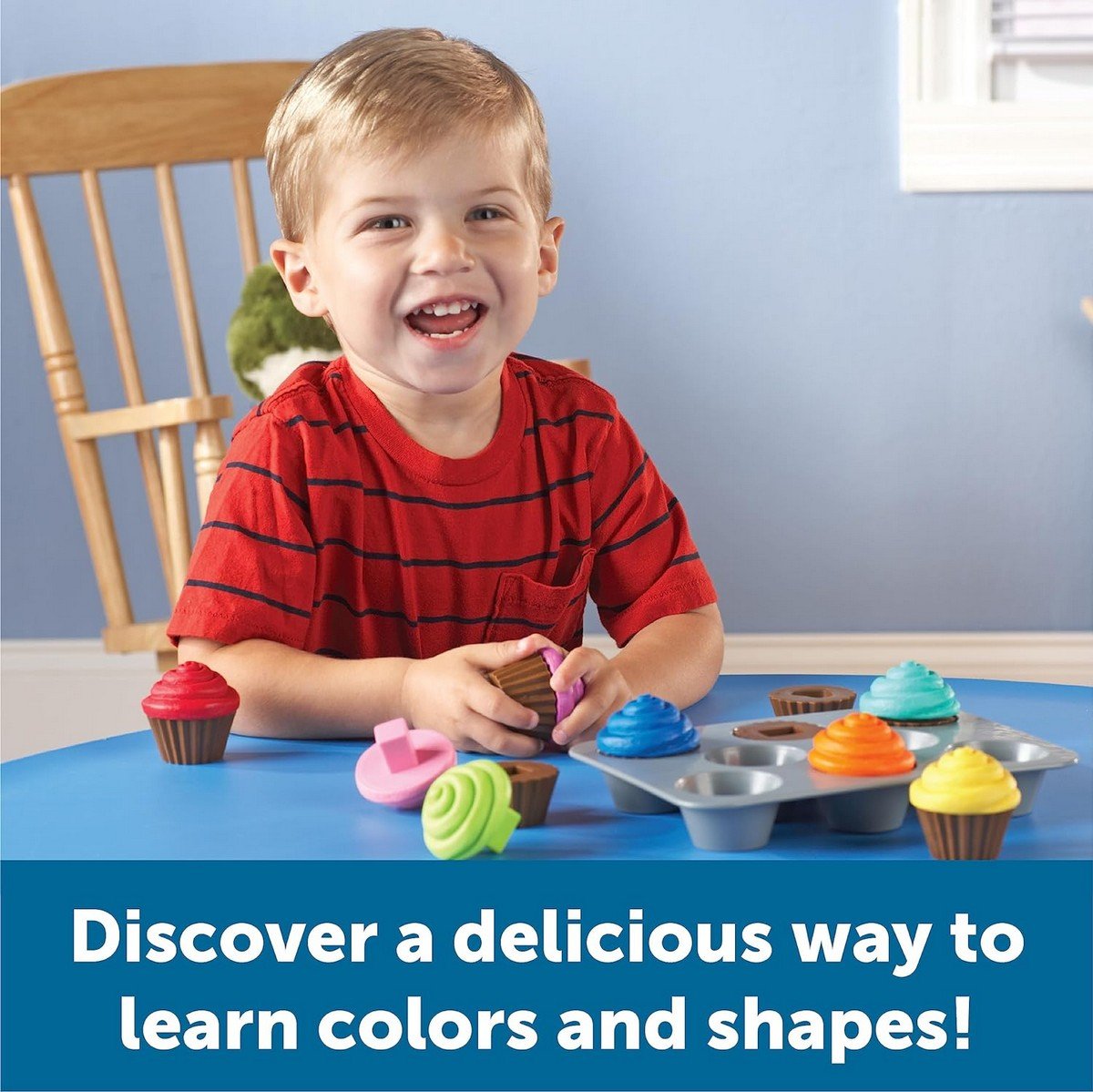 Learning Resources Smart Snacks® Shape Sorting Cupcakes - ABC School Supplies