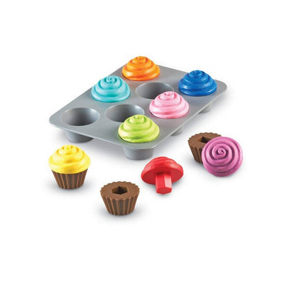 Learning Resources Smart Snacks® Shape Sorting Cupcakes - ABC School Supplies