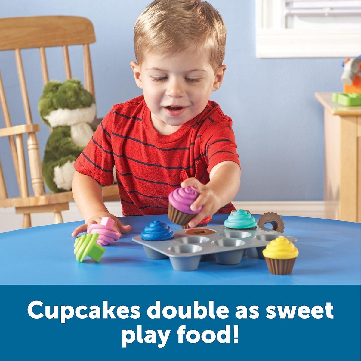 Learning Resources Smart Snacks® Shape Sorting Cupcakes - ABC School Supplies