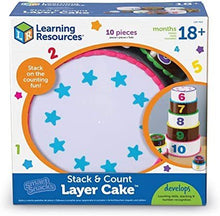 **Learning Resources Smart SnacksÂ® Stack & Count Layer Cake - ABC School Supplies