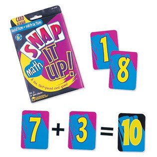 **Learning Resources Snap It Up! Addition/Subtraction Card Game - ABC School Supplies