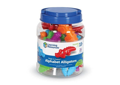 Learning Resources Snapnlearn™ Alphabet Alligators - ABC School Supplies