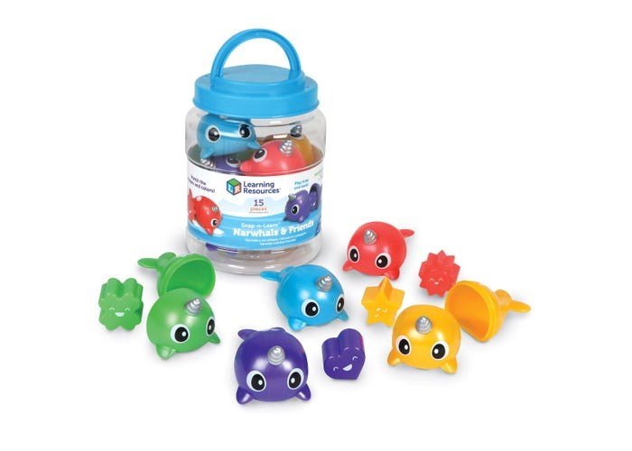 Learning Resources Snapnlearn™ Narwhals & Friends - ABC School Supplies