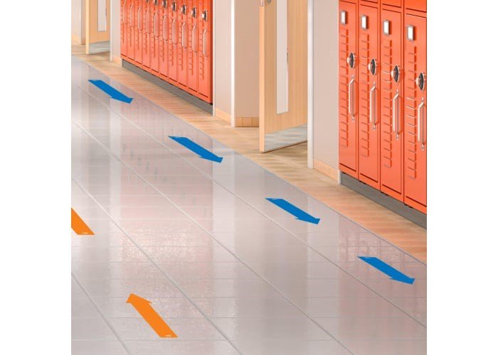 Learning Resources Social Distancing Floor Decals - Arrows (Set Of 10) - ABC School Supplies