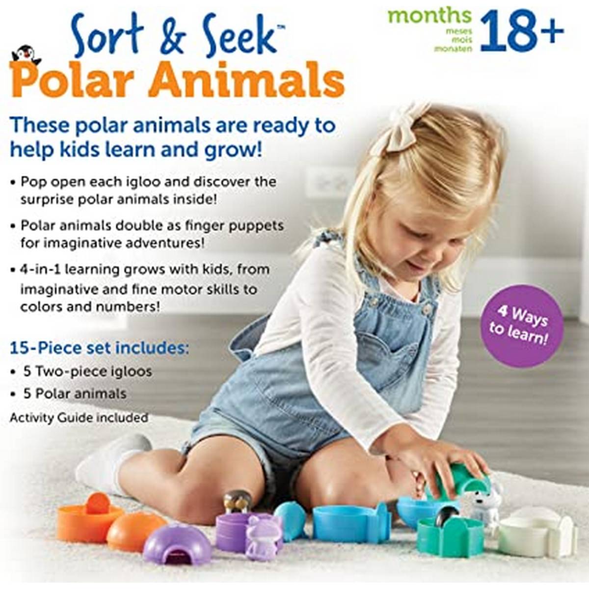 Learning Resources Sort & Seek™ Polar Animals - ABC School Supplies