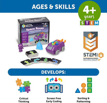 Learning Resources Space Space Rover Coding Activity Set - ABC School Supplies