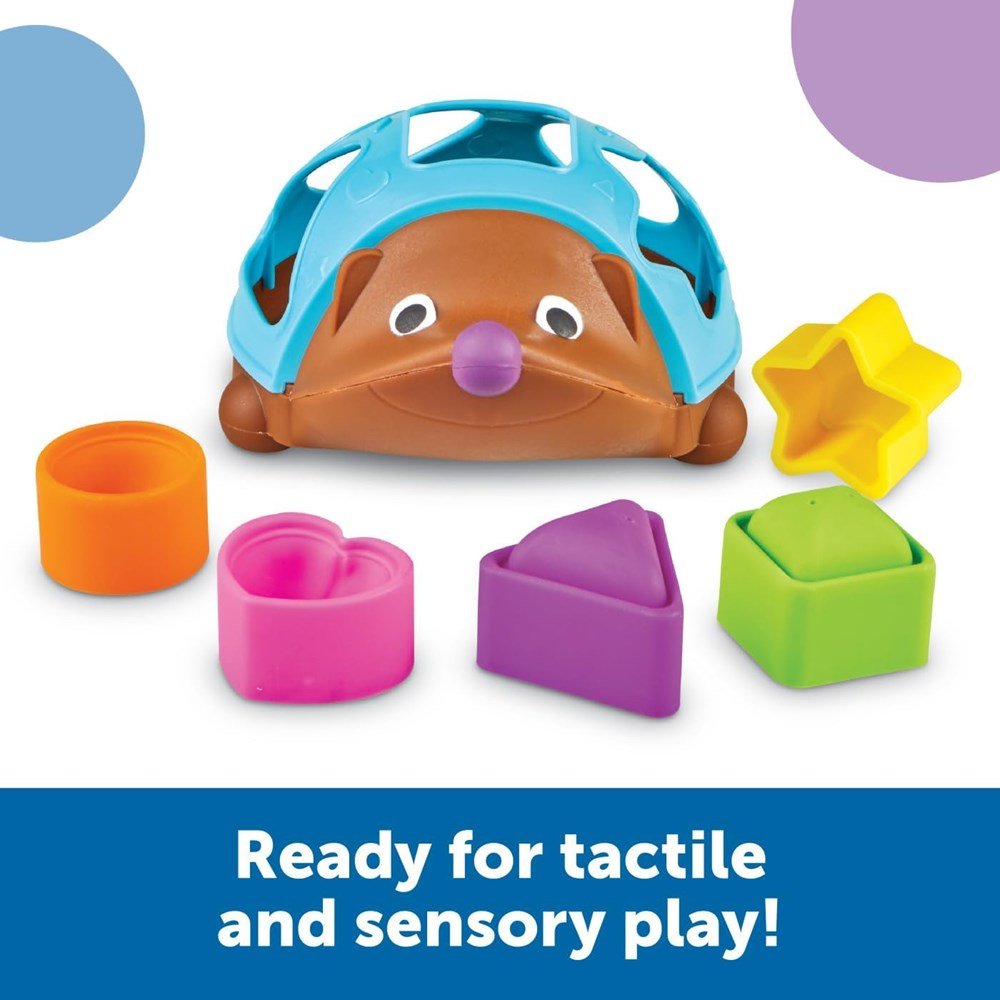 Learning Resources Spike The Fine Motor Hedgehog® Poppin Shapes Sorter - ABC School Supplies