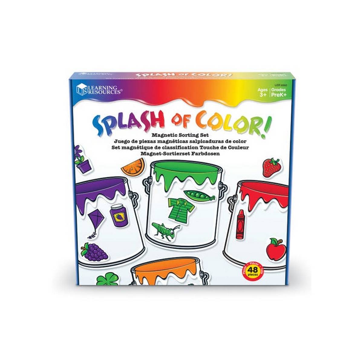 Learning Resources Splash Of Colour Magnetic Sorting Set - ABC School Supplies
